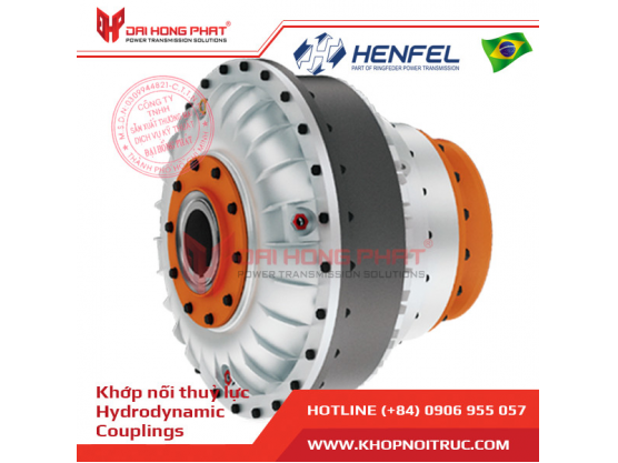Khớp nối thủy lực Henfel HCP with Pulley