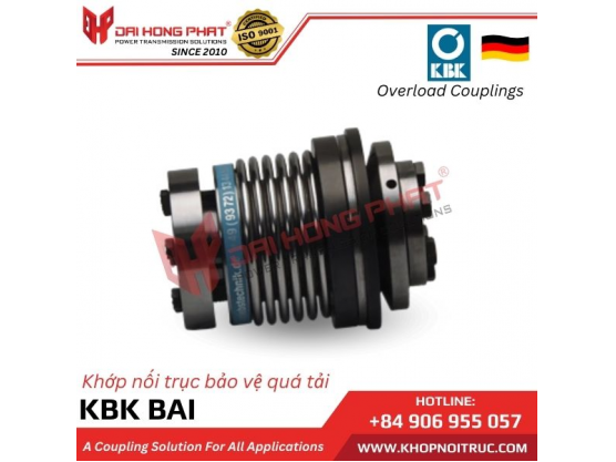 Torque Limiters with Metal Bellows BAI