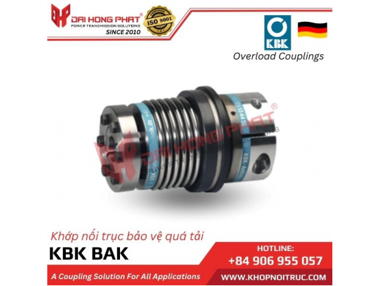 Khớp nối bảo vệ quá tải KBK BAK