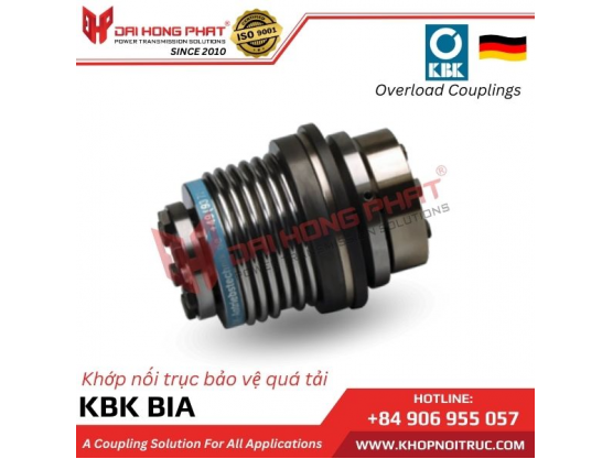 Torque Limiters with Metal Bellows BIA