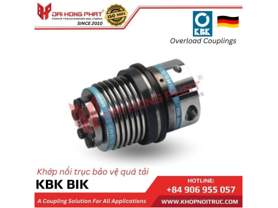 Torque Limiters with Metal Bellows BIK