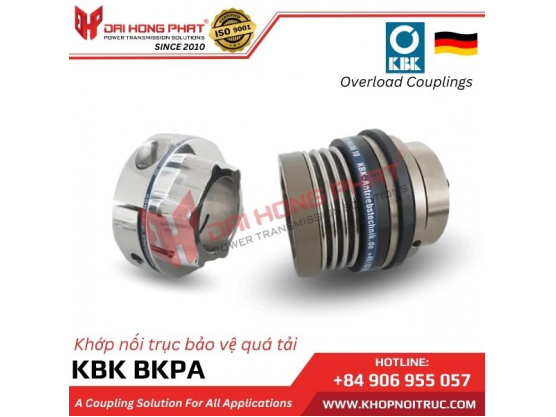 Torque Limiters with Metal Bellows BKPA