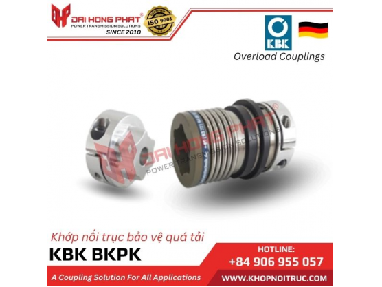 Torque Limiters with Metal Bellows BKPK