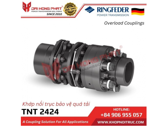 KHỚP NỐI BẢO VỆ QUÁ TẢI RINGFEDER TNT 2424