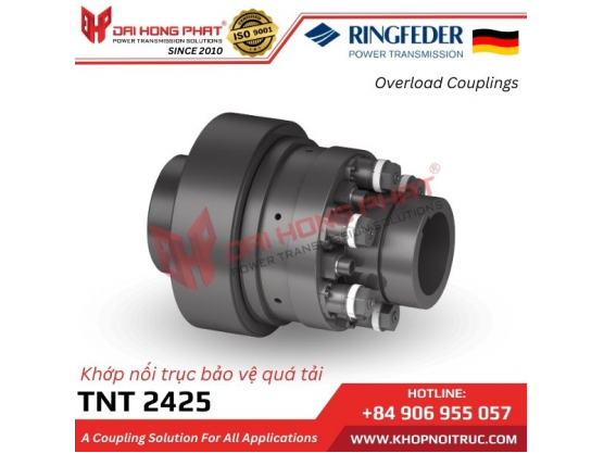 Ringfeder Backlash-free Safety Couplings Type TNT 2425