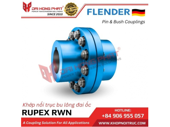 RUPEX PIN AND BUSH COUPLING RWN