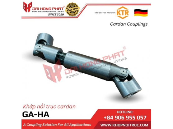 Universal joint coupling KTR type GA-HA (Cardan couplings)