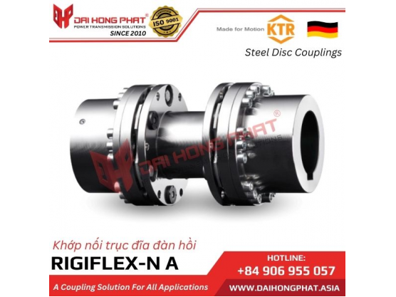 RIGIFLEX-N TYPE A STEEL LAMINAE COUPLING