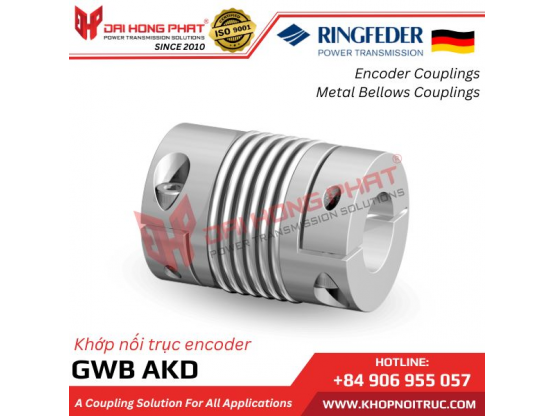 Ringfeder GWB AKD metal bellows coupling