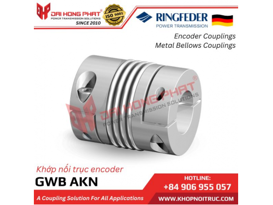 Ringfeder GWB AKN metal bellows coupling