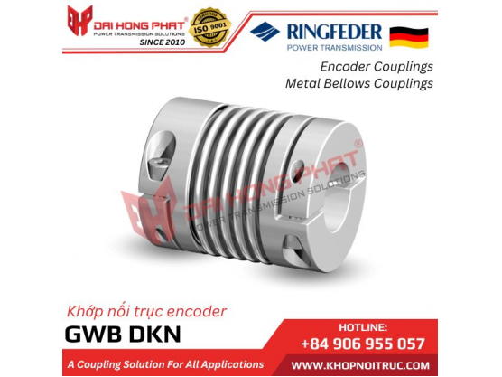 Ringfeder GWB DKN metal bellows coupling