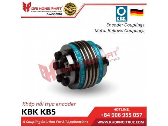 Khớp nối lò xo encoder KBK KB5