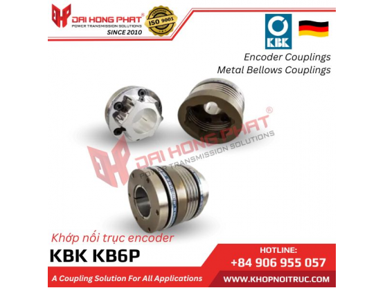 Khớp nối lò xo encoder KBK KB6P