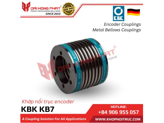 Khớp nối lò xo encoder KBK KB7