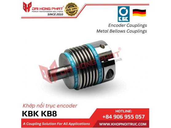 Khớp nối lò xo encoder KBK KB8