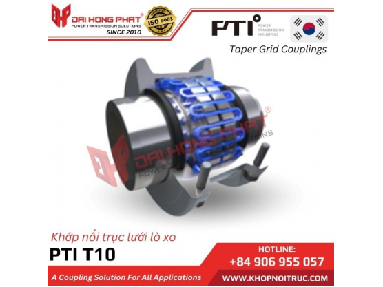 Khớp nối lò xo DHP-T10 - Taper Grid Couplings DHP T10