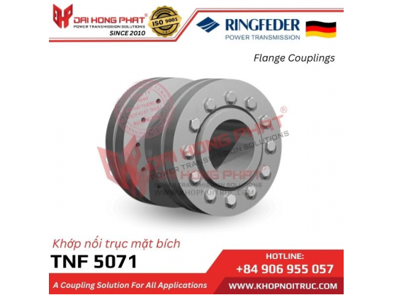 KHỚP NỐI MẶT BÍCH RINGFEDER TFN 5071 - SHAFT COUPLINGS RINGFEDER