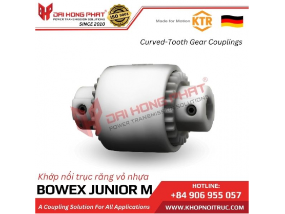 KHỚP NỐI RĂNG VỎ NHỰA KTR BOWEX JUNIOR M – TOOTH GEAR COUPLINGS