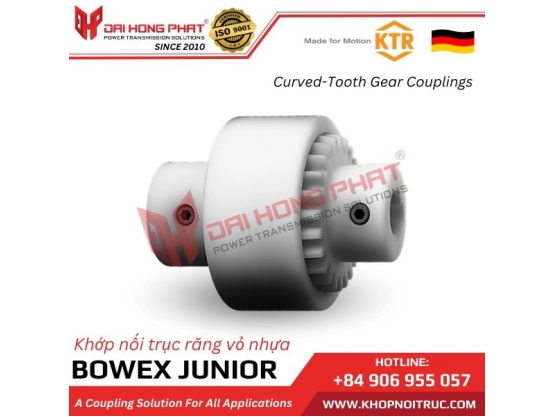 KHỚP NỐI RĂNG VỎ NHỰA KTR BOWEX JUNIOR – TOOTH GEAR COUPLINGS