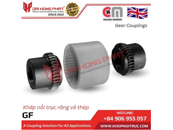 KHỚP NỐI RĂNG GF CROSS MORSE