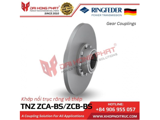 Gear couplings Ringfeder TNZ ZCA-BS / ZCB-BS