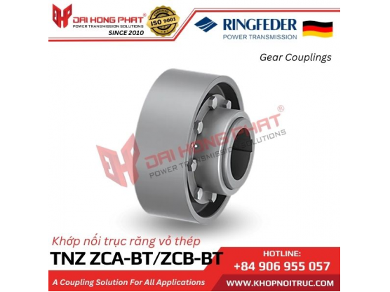 Khớp nối răng Ringfeder TNZ ZCA-BT / ZCB-BT