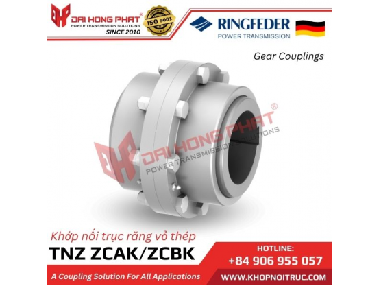 Ringfeder Gear coupling TNZ ZCAK / ZCBK