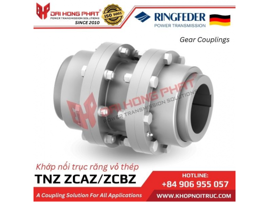 Ringfeder Line shaft gear couplings TNZ ZCAZ / ZCBZ