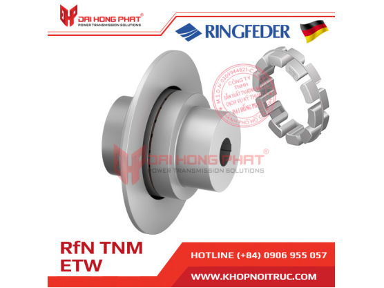 Khớp nối  trục Ringfeder TNM Nor Mex ETW1/ ETW2  (TNM…