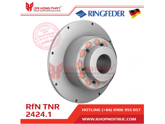 Khớp nối trục Ringfeder TNR 2424.1 - dễ dàng lắp đặt