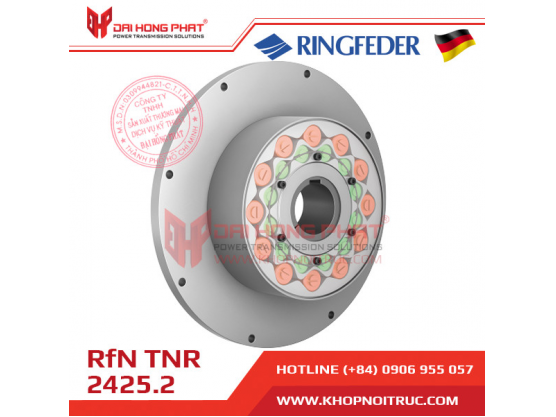 Khớp nối trục Ringfeder TNR 2425.2 - dễ dàng lắp đặt