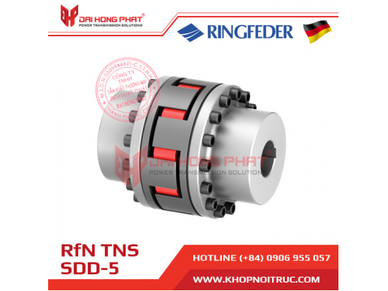 Khớp nối trục Ringfeder TNS SDD-5