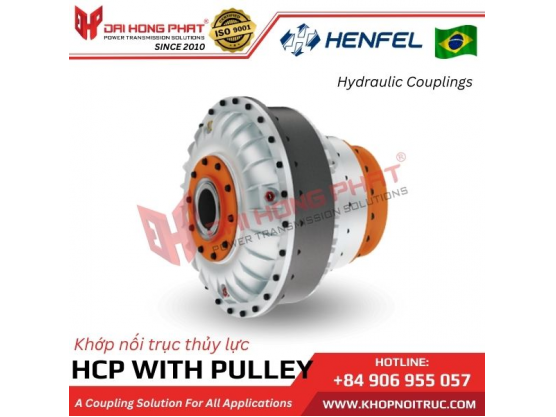 Hydrodynamic Coupling HCP with Pulley Henfel