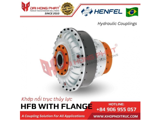 Khớp nối thủy lực Henfel HFB with flange