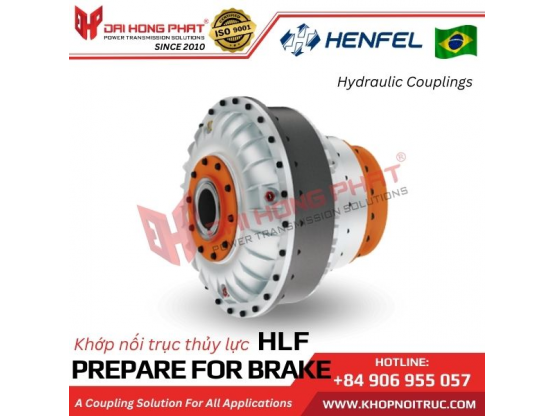 HENFEL Hydrodynamic Coupling HLF -  Prepare for brake system