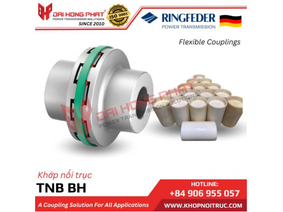 Ringfeder Elastomer Jaw Couplings TNB BH