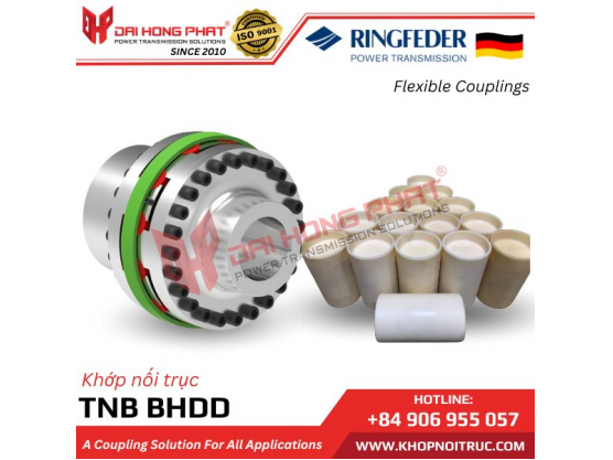 Ringfeder Elastomer Jaw Couplings TNB BHDD