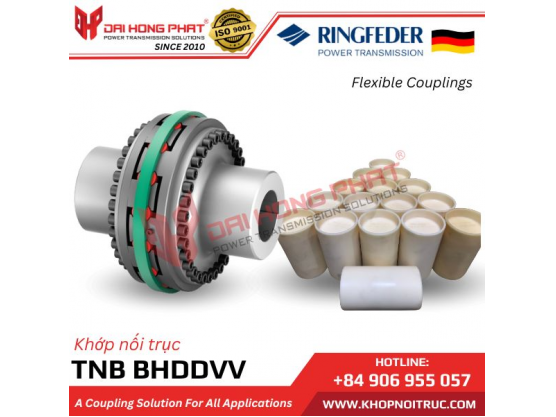 KHỚP NỐI TRỤC RINGFEDER TNB BHDDVV - JAW COUPLINGS