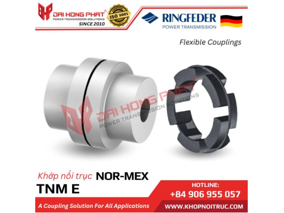 KHỚP NỐI TRỤC RINGFEDER TNM NOR-MEX E - JAW COUPLINGS