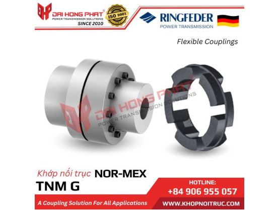 Ringfeder Flexible Jaw Coupling Nor-Mex G (TNM G)