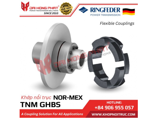 Flexible shaft coupling Nor-Mex GHBS with disc brake