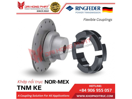 Ringfeder Elastomer Jaw Couplings Nor-Mex KE (TNM KE)