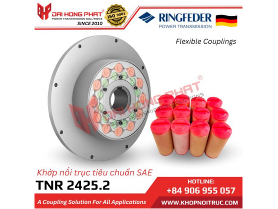 KHỚP NỐI TRỤC RINGFEDER TNR 2425.2- HIGHFLEX COUPLINGS