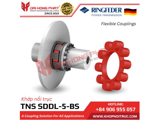 Ringfeder TNS SDDL-5-BS (REMOVABLE CLAW RINGS, BRAKE DISK, LONG HUB)