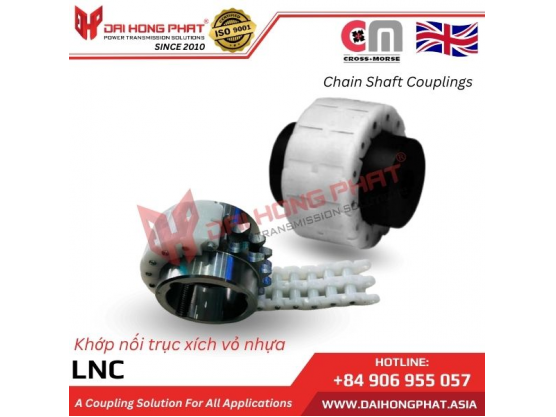 Khớp nối xích vỏ nhựa LNC CrossMore